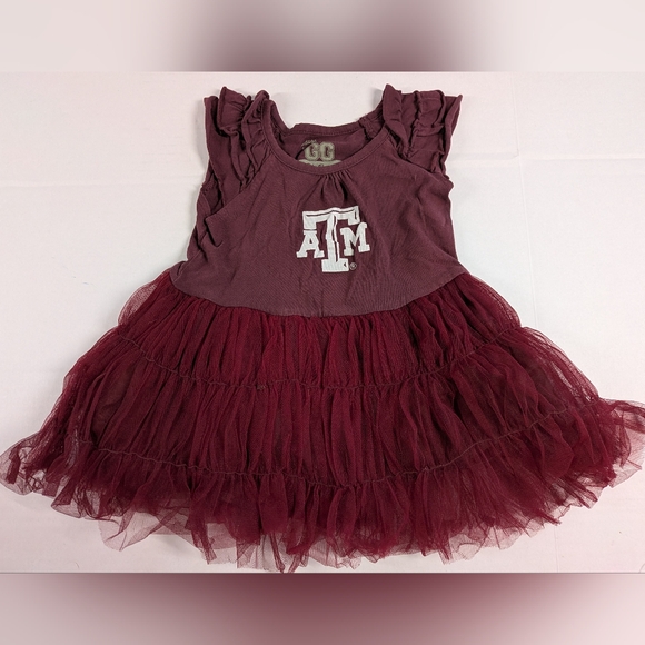 Vintage to a Tee Other - Texas A&M University Toddler Girls Casual Dress